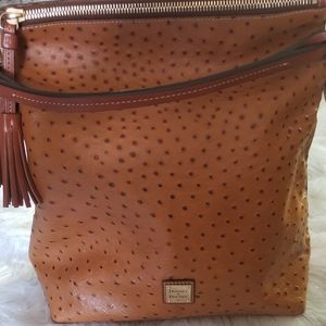 Dooney & Bourke Ostrich Leather Handbag